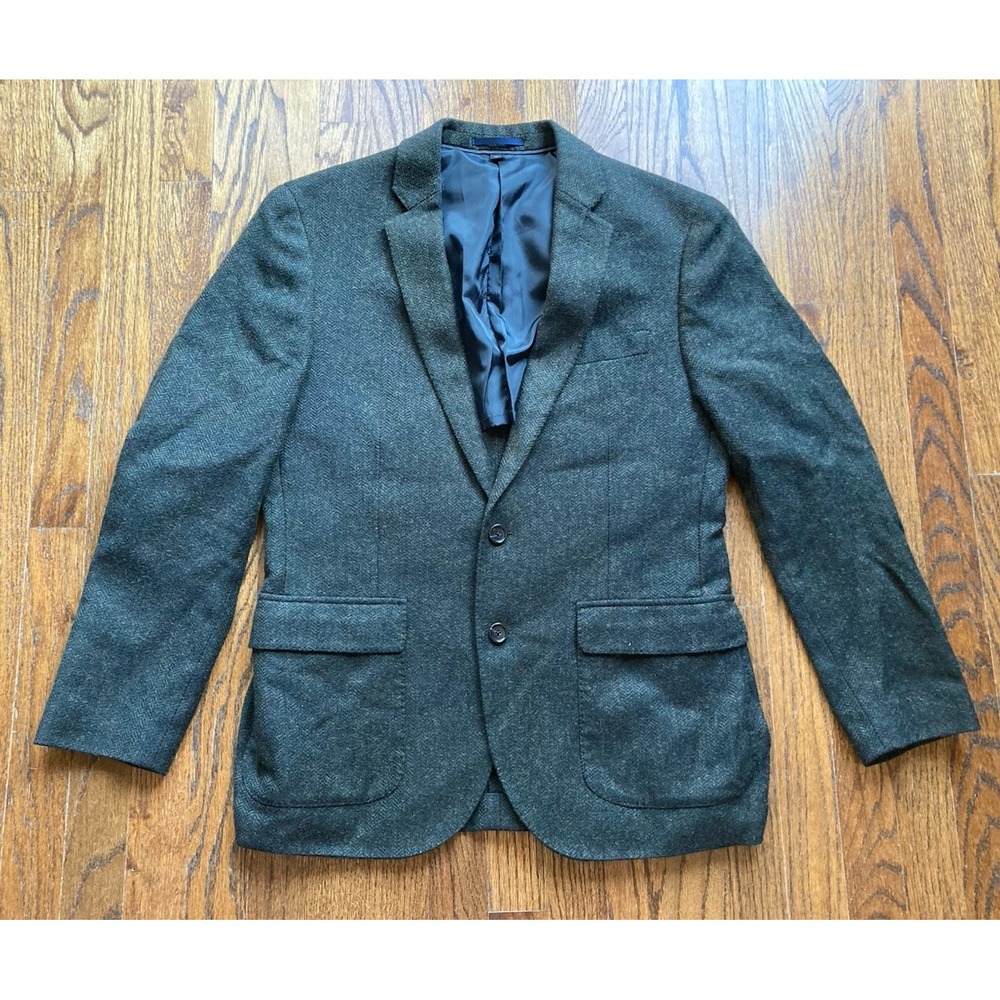 J Crew Ludlow Blazer Mens Size 40S Moon Tweed Wool Gray Sport Coat